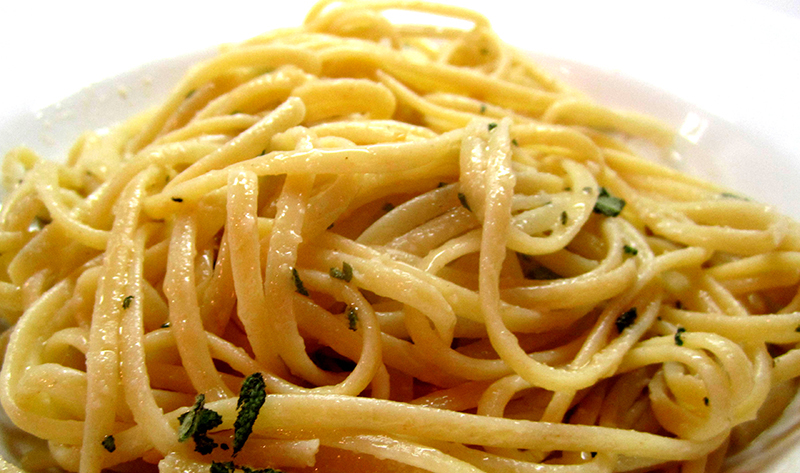 Linguine with Salumificio di Franciacorta Coppa